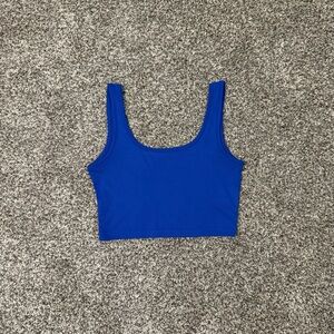 Blue Women's Crop Top